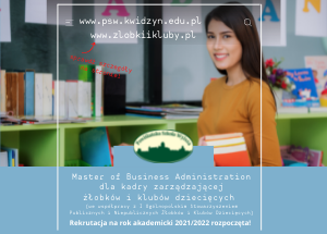 Executive Master of Business Administration (MBA) dla kadry zarządzającej żłobków i klubów dziecięcych