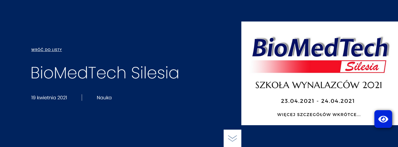 BioMedTech Silesia   MedSilesia