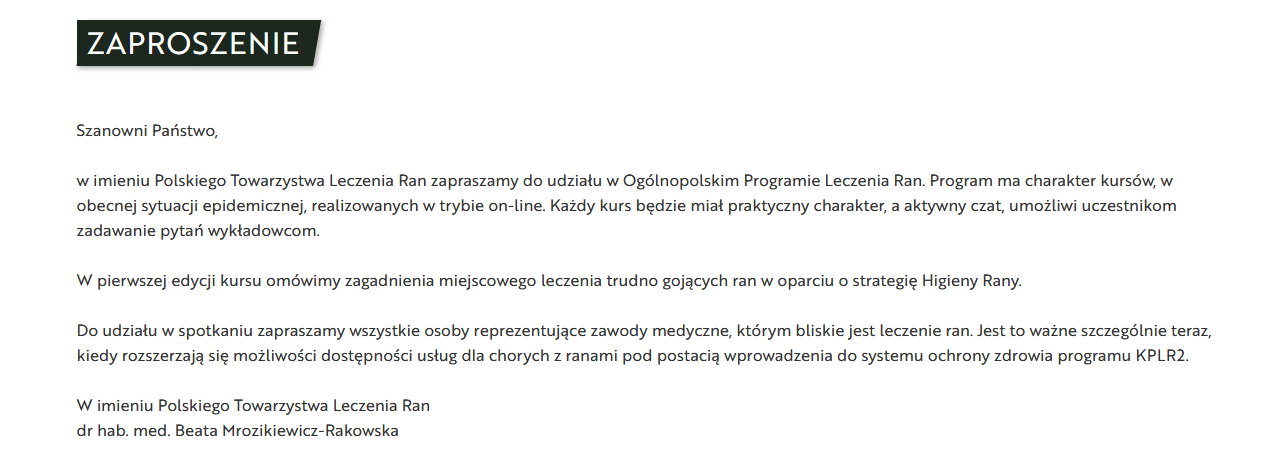 Screenshot 2021 01 22 Ogólnopolski Program Leczenia Ran Polskiego Towarzystwa Leczenia Ran(1)