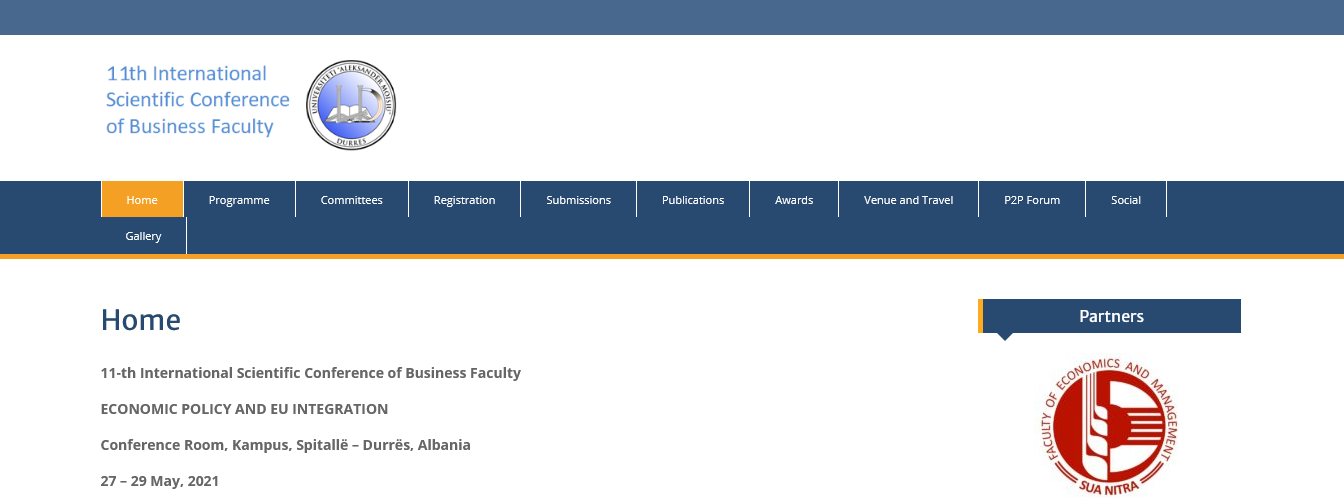 Screenshot 2021 03 23 Home   11th International Scientific Conference of Business Faculty