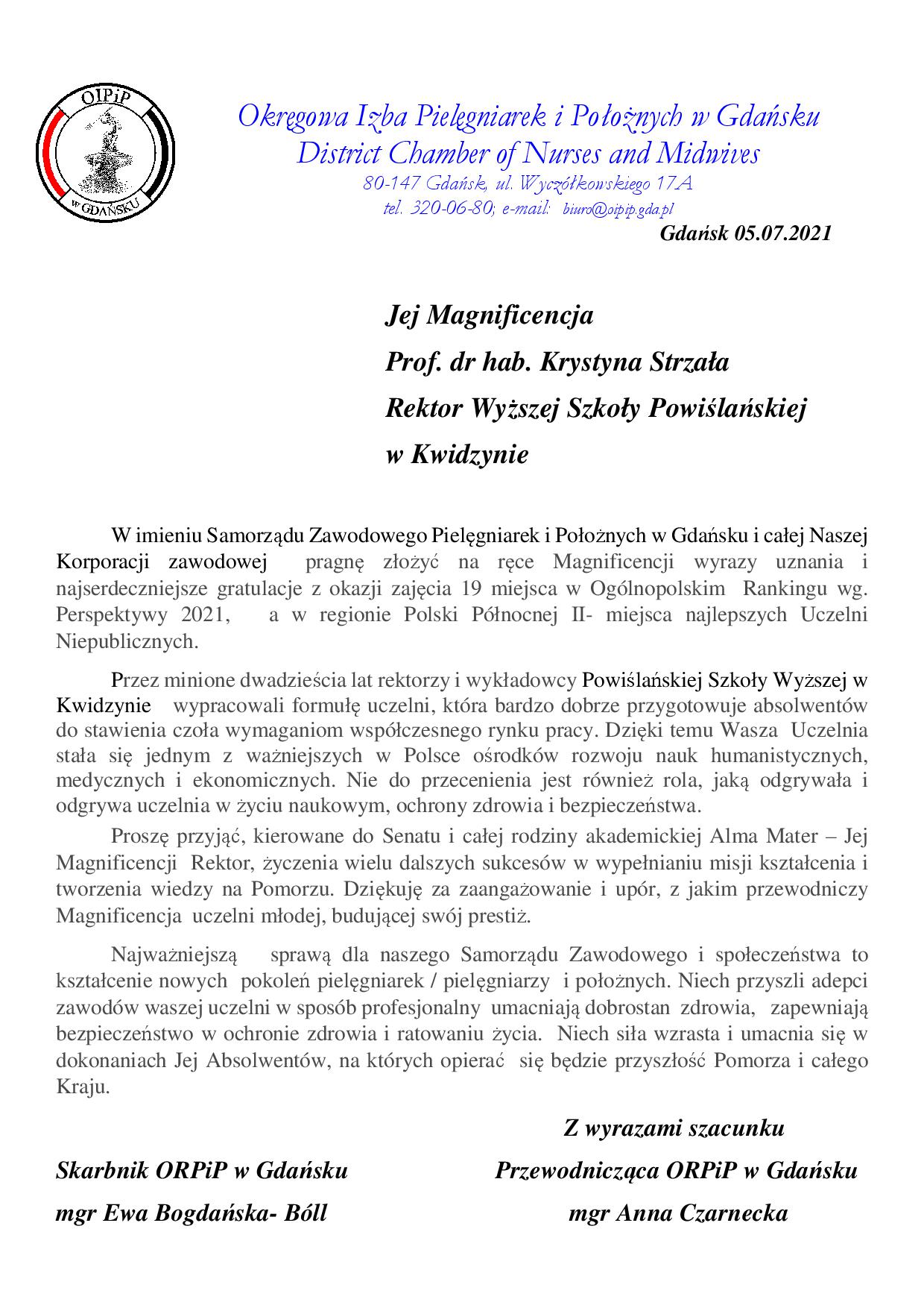 2021.06.28 gratulacje 2 miejsce Rankingu W.Sz.P Niepubliczne.docx1