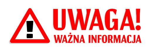 uwaga ważna informacja